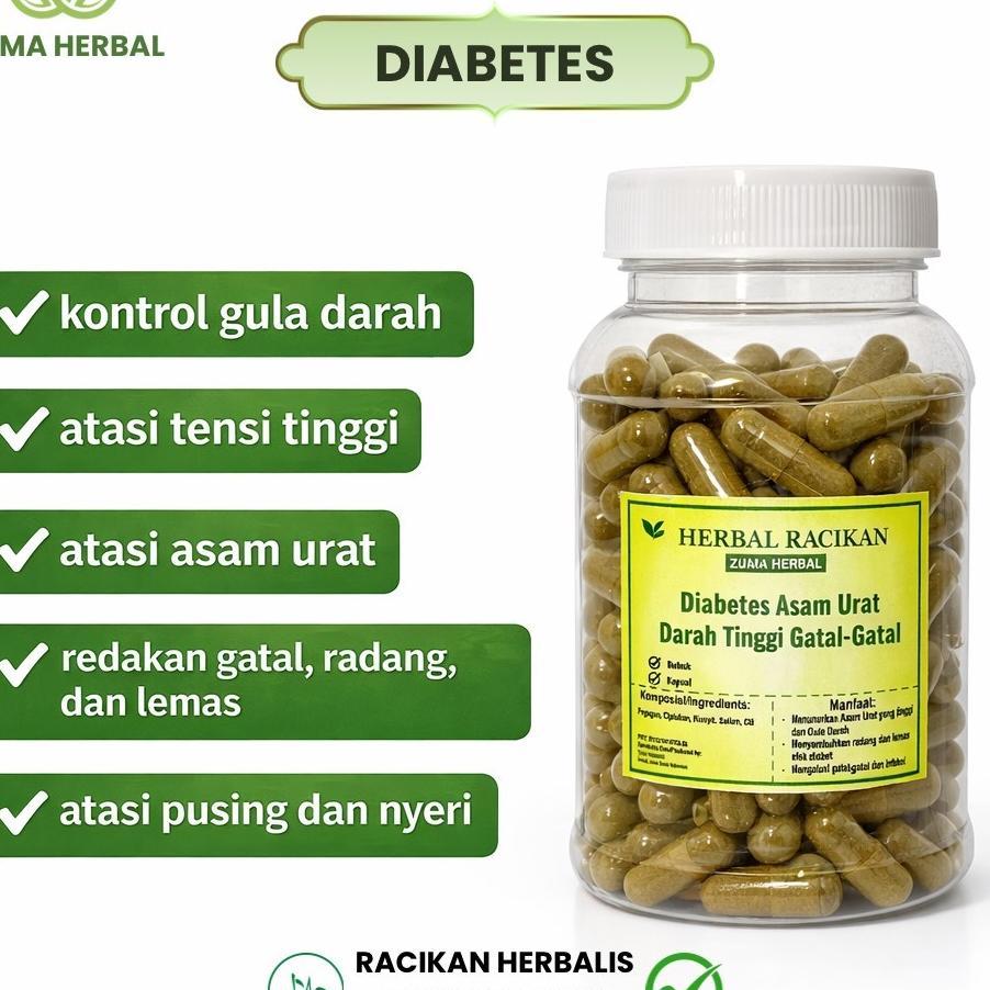 Herbal Racikan Diabetes Zuma Herbal Efektif Menurunkan Gula Darah