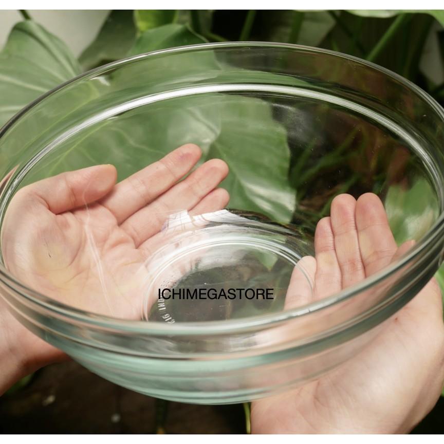 Ichimegastore Mangkuk Sayur Kaca Besar Kig Diameter 20 Cm Mangkok Sayur