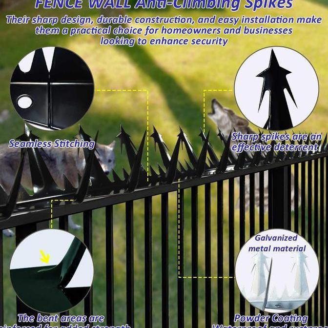 COD 1.25m Wall Spike Anti Maling Wall Spike 2mm Duri Tembok Anti Maling Wall Spike Untuk Anti Maling