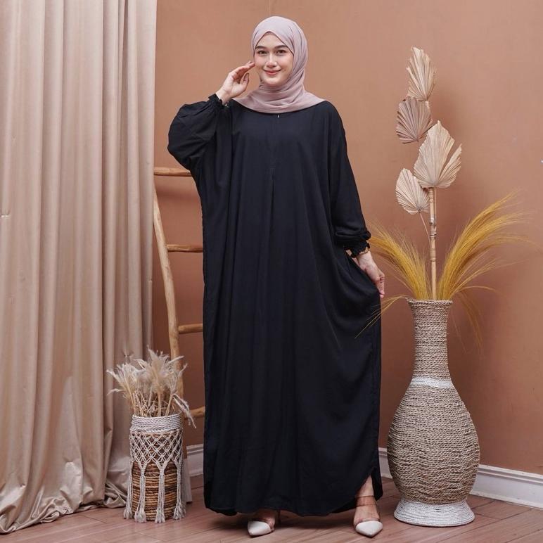 hot sale kaftan polos terlaris kekinian kaftan rayon premium best seller kaftan busui murah kaftan p