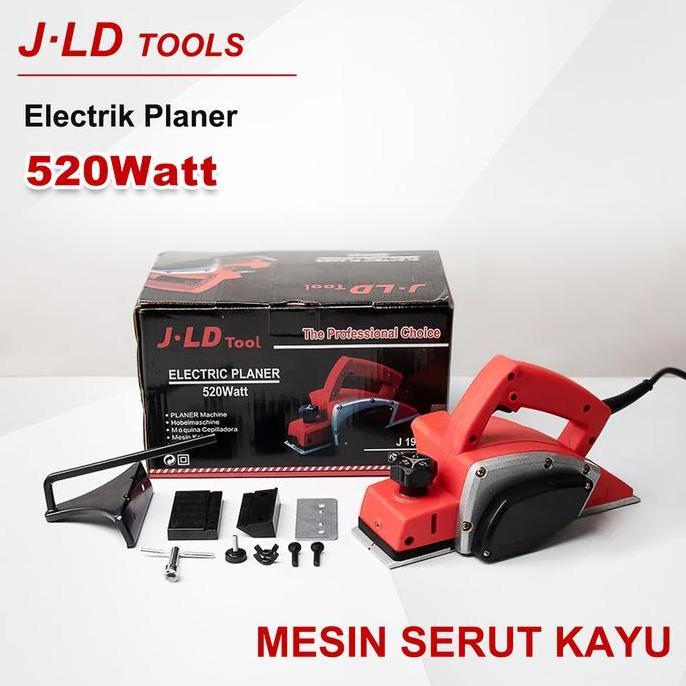 Jld Mesin Serut Kayu 1900B Planer Electric Mesin Ketam Pasah Serut Kayu Alat Pertukangan Mesin Plann