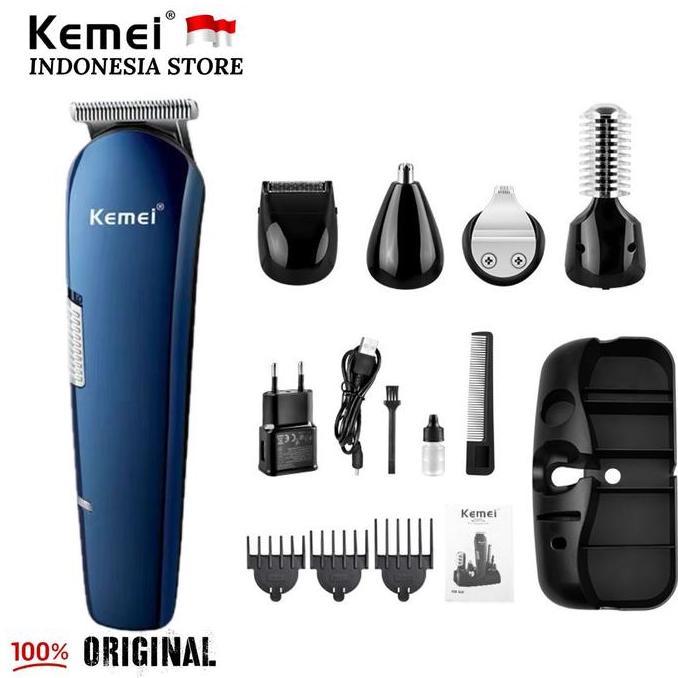 NEW ALAT CUKUR RAMBUT KM 3590 550 600 690 2003 526 640 KEMEI MULTI FUNGSI ORI