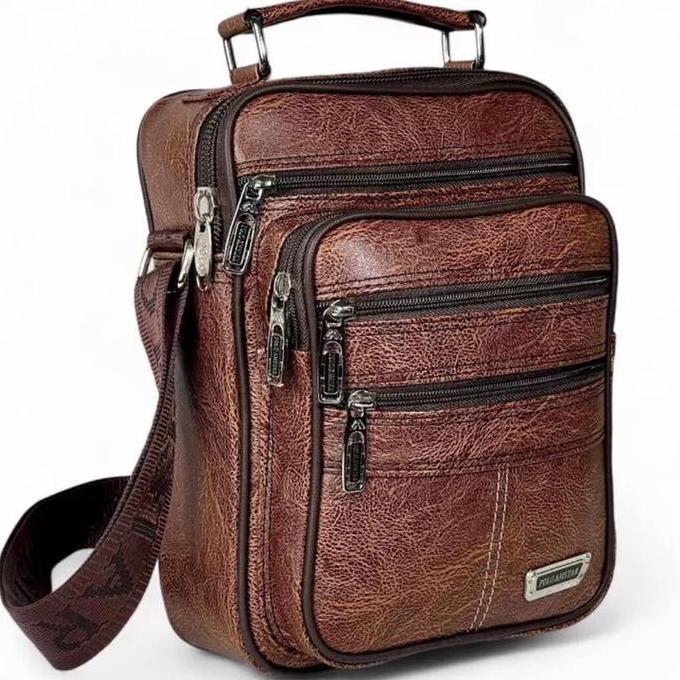 NEW TAS PRIA KULIT POLO AMSTAR SELEMPANG ORI