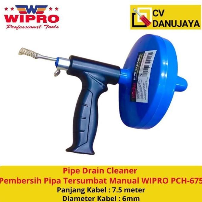 Pipe Drain Cleaner Pembersih Saluran Air Pipa Tersumbat WIPRO PCH-675