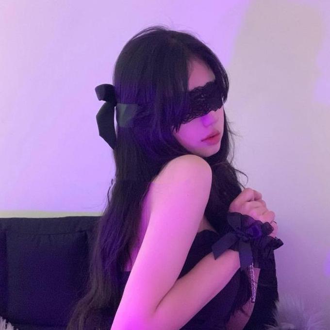 CH-39 penutup mata eyepatch gelang rantai y2k wanita sm set lace eye cover patch borgol tangan lenga
