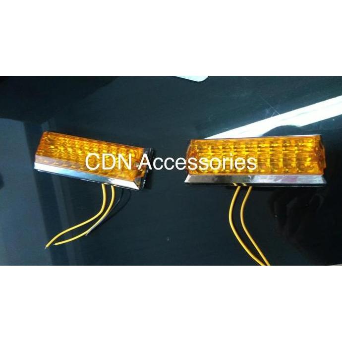 Ready Lampu samping truk/Lampu LED samping mobil box/Lampu mobil box 18LED