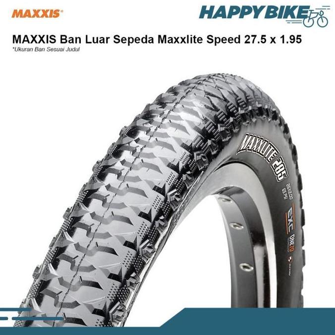 Maxxis Tire Ban Luar Sepeda Mtb Maxxlite Speed 27.5 X 1.95
