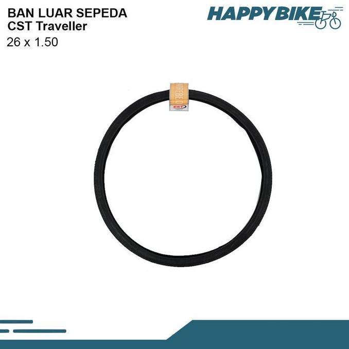 Cst Tire Ban Luar Sepeda Mtb Traveller 26 X 1.50 Nylon Ban City Bike