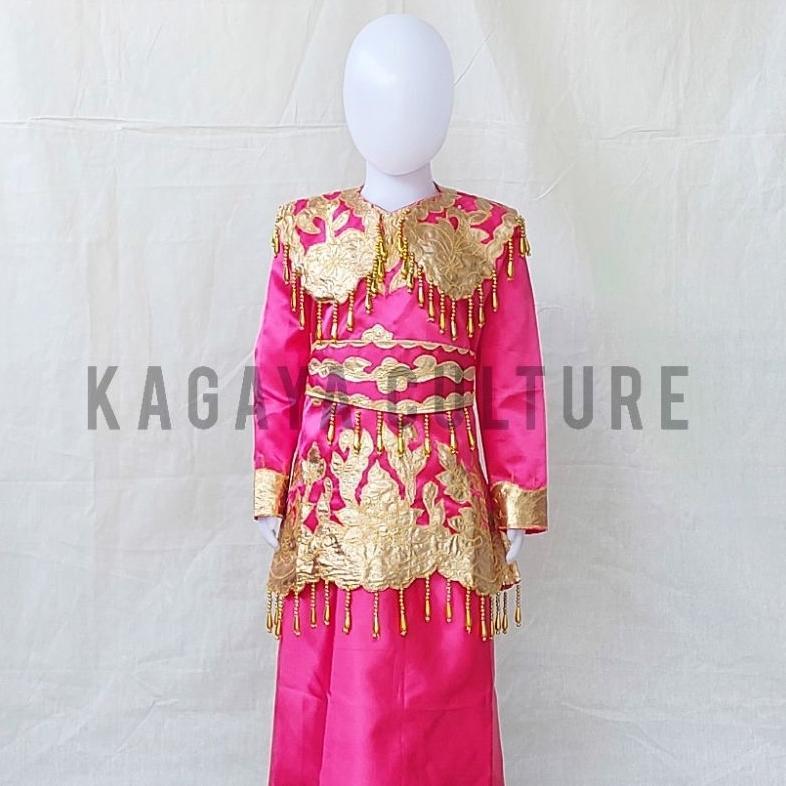 Free Ongkir Baju Adat Minang Bordir Anak Perempuan Tk - Baju Tari Bordir Adat Minang Tk - Baju Karna