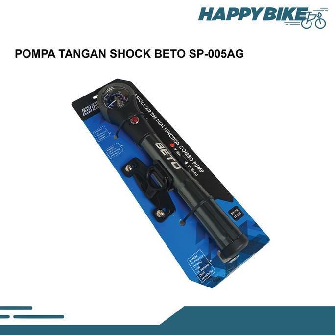 Beto Mini Pump Sp-005Ag Pompa Shock Sepeda Mtb Downhill Bmx Alloy