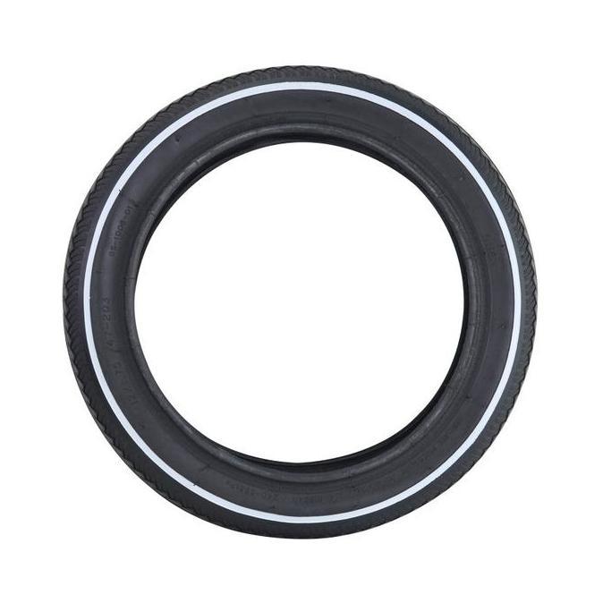 Gipsy G-Pro Gs1008 Tire No Folding 12 X 1.75 Ban Push Bike Black White Line