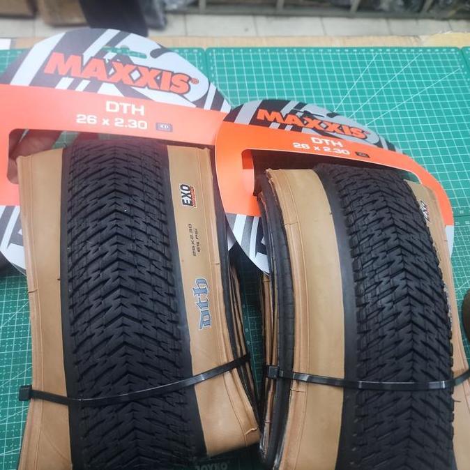 Ban Luar Maxxis Dth 26 X 2.15 2.30 Maxxis Dth Tanwall Kevlar 26 X 215 230 Harga Satuan Kemasan Baru