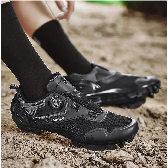 Sepatu Sepeda Tabolu Mtb Cycling Shoes Knit