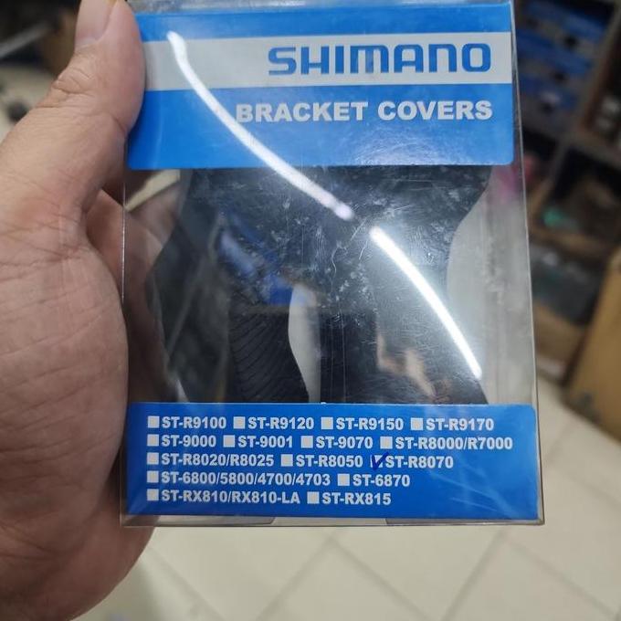 Shimano Bracket Covers St-R8070 Hood Cover Karet Brifter Ultegra Di2 Disc Brake R8070 Original Shima