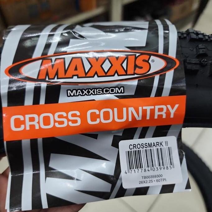 Maxxis 26 X 225 Crossmark Ii Wired - Ban Luar 26 X 2.25 Maxxis Crossmark 2 Wire Ringan Satuan