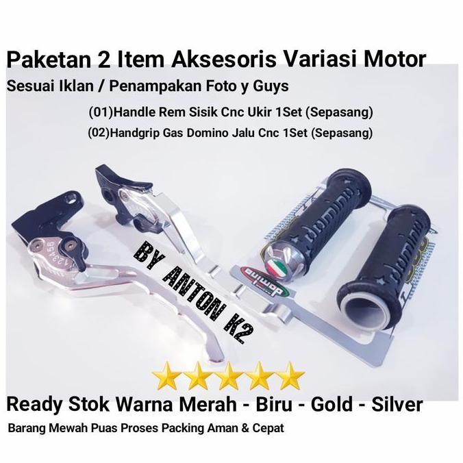 PAKET 2 VARIASI AKSESORIS MOTOR CBR 150/CB 150/TIGER/SONIC 150/VERZA