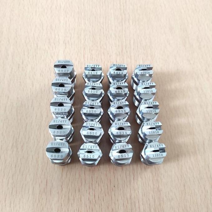 Nozzle V Jet Stainless 1/8 (6510) / nozzle vee jet stainless steel