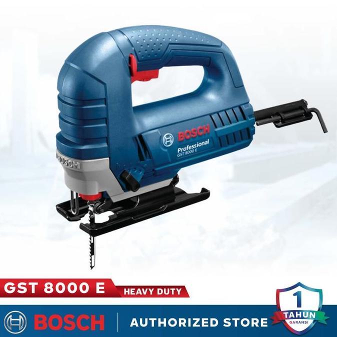 Gst 8000 E Bosch Jigsaw / Gergaji Listrik Gst8000E