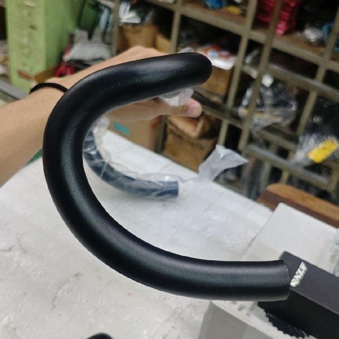 Stang Dropbar Balap Aero Gt Half5 Alloy Gepeng Pipih 380Mm 400Mm Size 25.4 Hitam Rides With Purpose