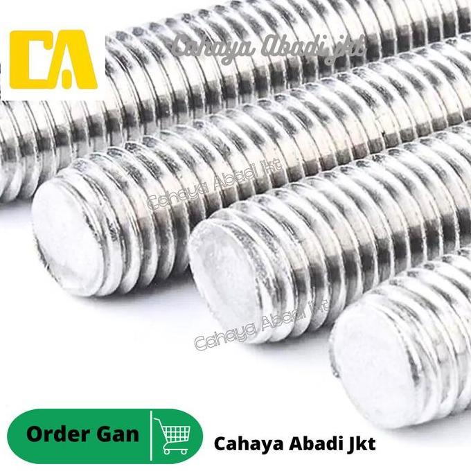 LONG DRAT 6MM / ASS DRAT CARVANIS 6MM PANJANG 1M