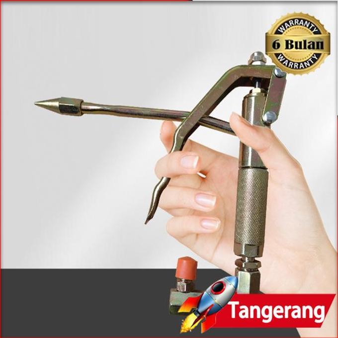 DEFAECO Gun Pompa Gemuk Angin / Grease Gun Handle Stik Grease Pump Universal
