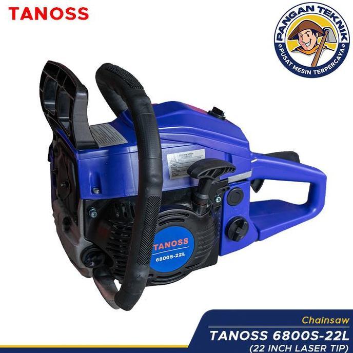 Gergaji (Chainsaw) TANOSS 6800S - 22 Inch LT | MESIN GERGAJI TANOSS | MESIN GERGAJI BENSIN