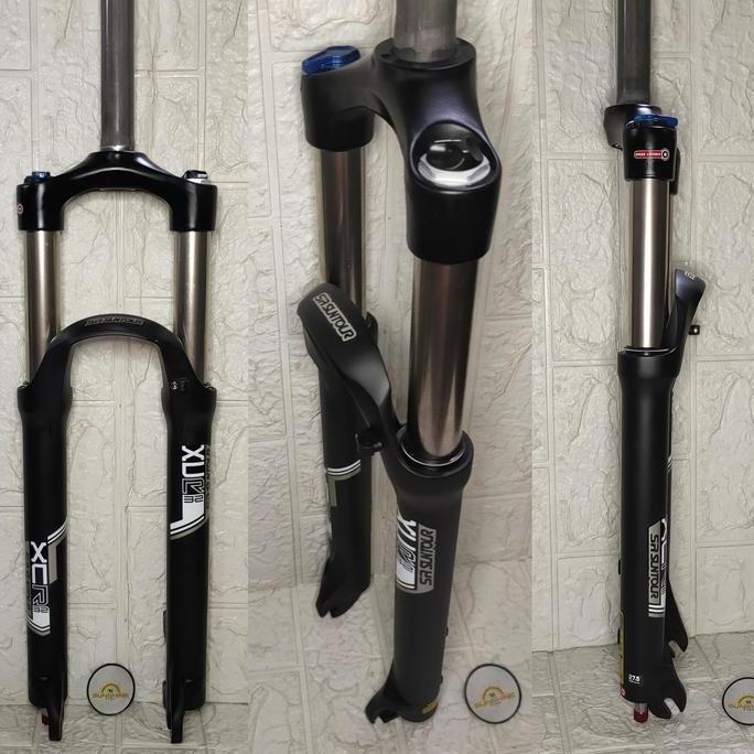 Fork Sepeda MTB 27.5 SR SUNTOUR XCR HIDROLIK AIR Suspension REBOUND T120 OS