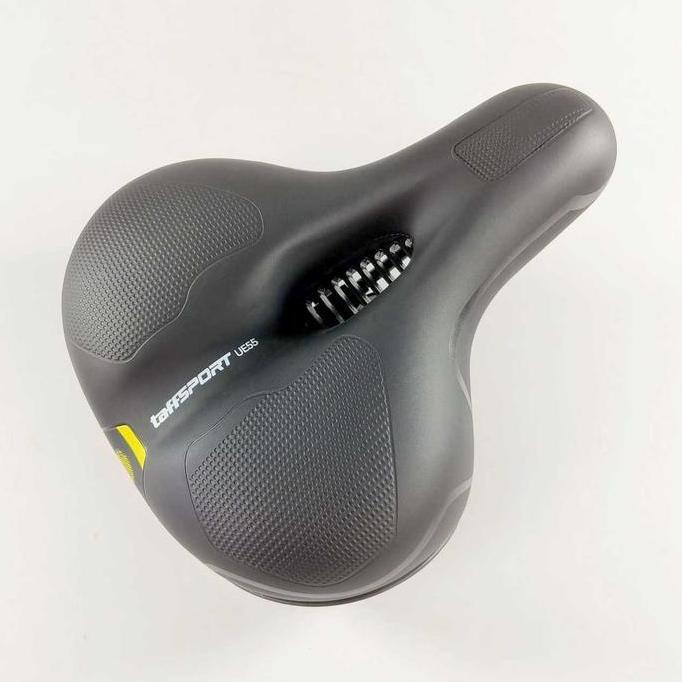 Sadel Sepeda Super Empuk Taffsport Jok Kulit Kasual Mtb Ventilasi