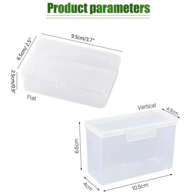 BLAZONE Kotak Plastik Kartu Poker Wadah Penyimpanan Kartu Remi Nama Storage Box Playing Cards Case
