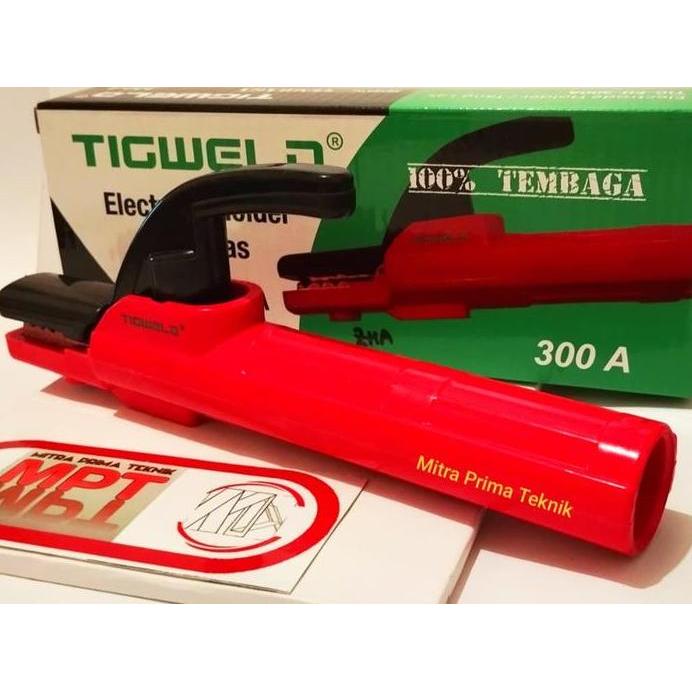 Stang las 300 ampere - Holder las MMA merek Tigweld