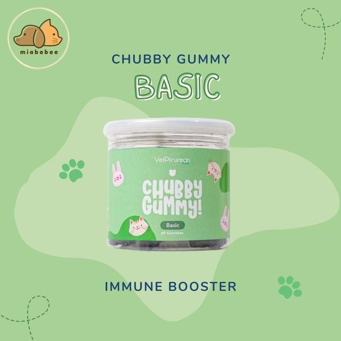 Vetpicurean Chubby Gummy BASIC - Vitamin Anjing Kucing