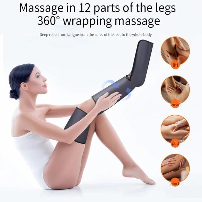 ATHHINE Pengiriman cepat  Alat Pijat Kaki leg feet Massager All-in-One Alat Pijat Kaki Berpemanas Al