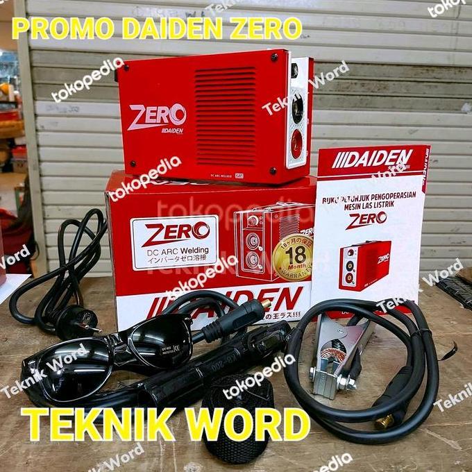MESIN LAS DAIDEN ZERO MESIN INVERTER DAIDEN ZERO