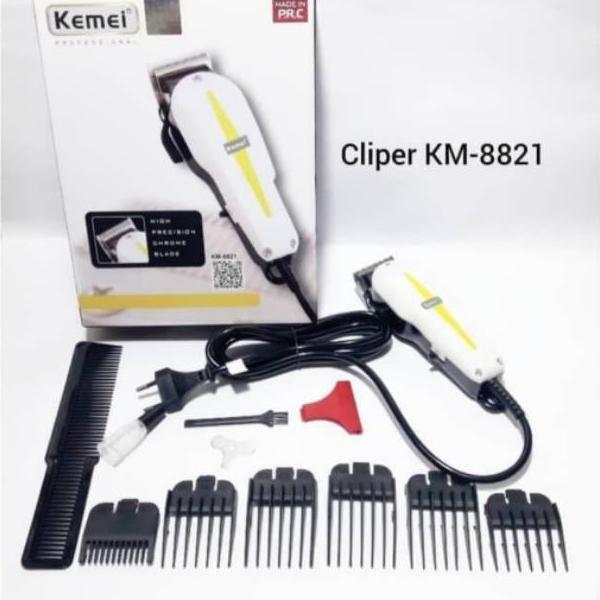 Hair Clipper Kemei Km8821 - Alat Potong Rambut Kemei Km 8821