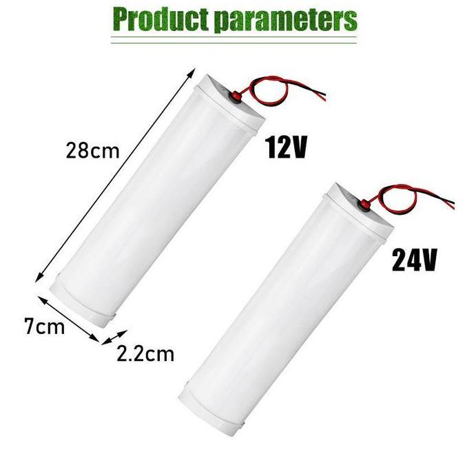 EXQWISITE Lampu Plafon Bus Truk 12v/24v Universal - Lampu Plafon Lampu Kabin Bus Truk LED 24 volt / 