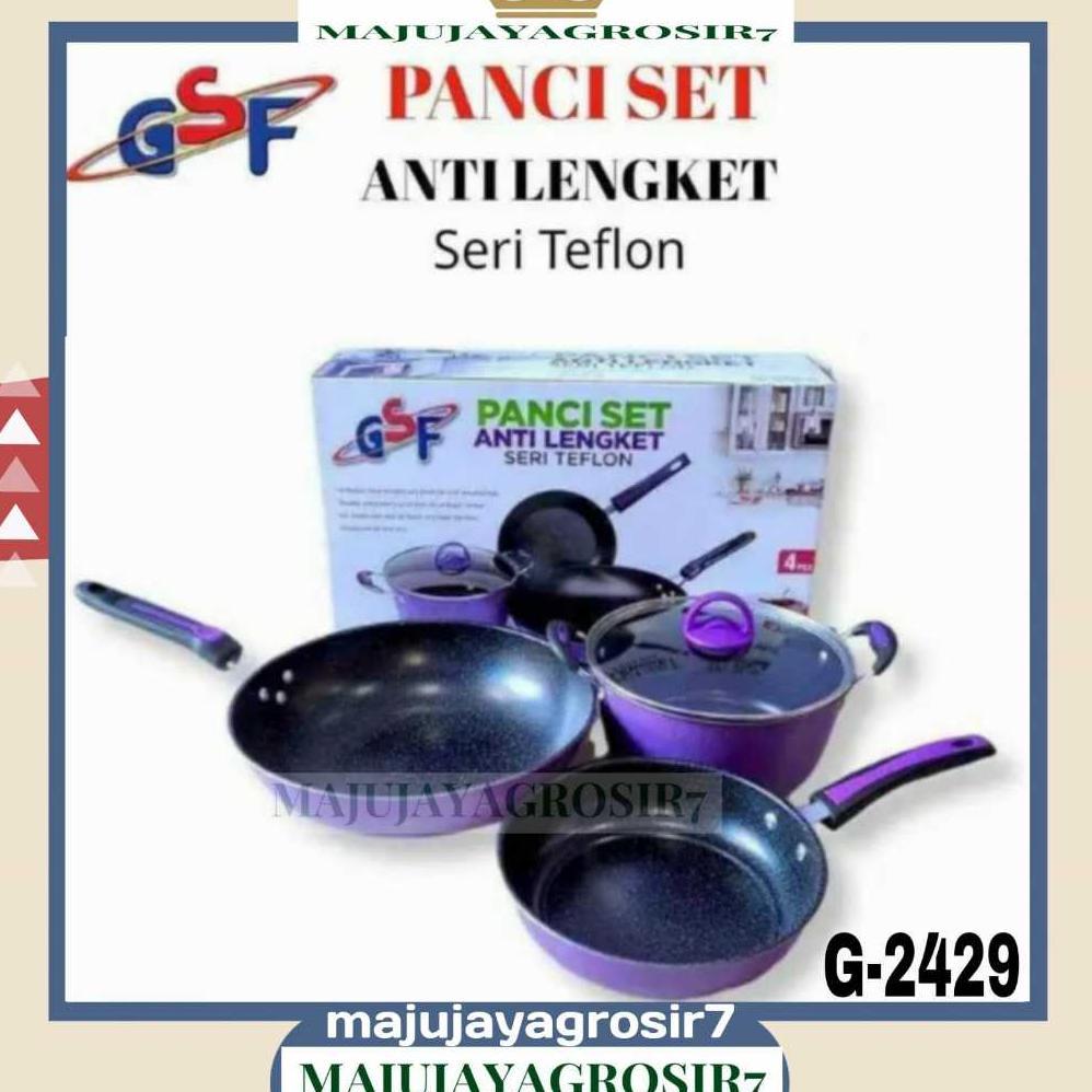 PANCI SET GSF G2429 / PANCI SET ANTI LENGKET GSF 2429 / PANCI SET TEFLON GSF 2429 / PANCI SET SERI T