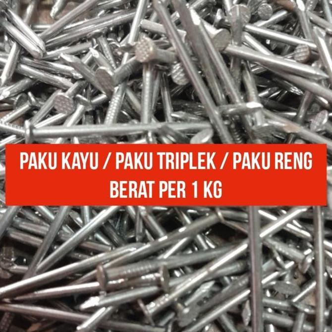 Flestrik- Paku Kayu 2Cm / 2,5Cm / 3Cm / 4Cm Per 1 Kg Paku Triplek 1Kg