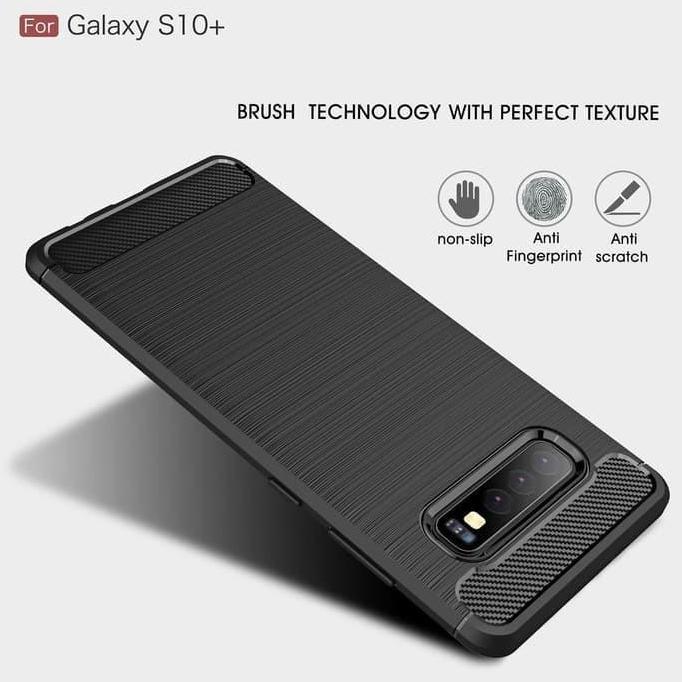SAMSUNG S10 PLUS S10E S10 M10 SOFT CASE SILIKON CARBON SLIM FIT COVER