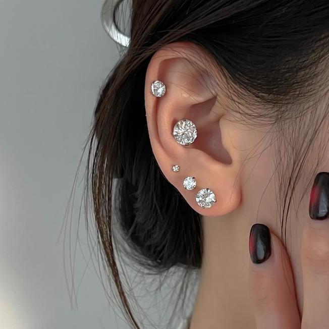 Ear Partner Anting Baja Titanium Medis Untuk Tindik Telinga Anting Tulang Telinga Kelas Atas Anting 