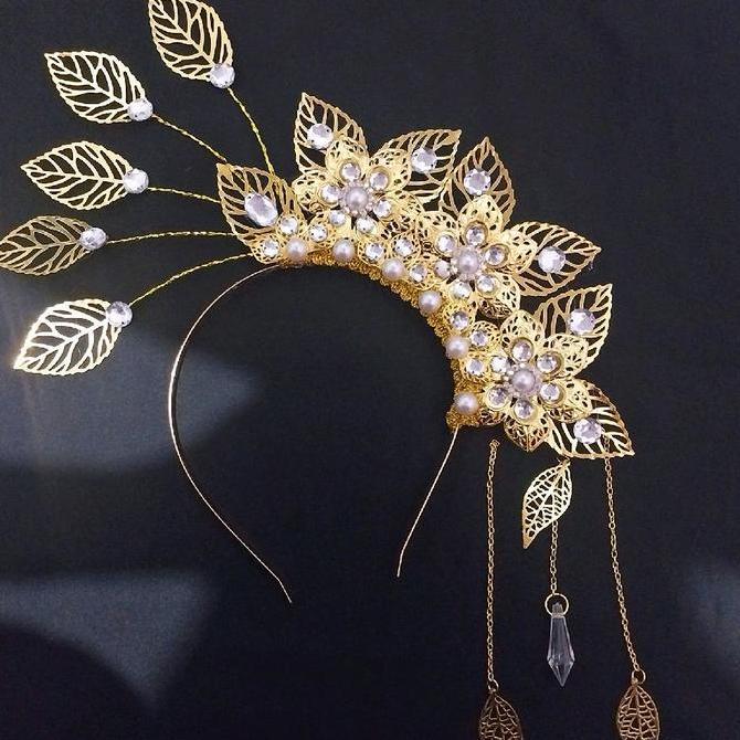 Capelli- Mahkota Bandu Melayu/Sunting Jurai Samping