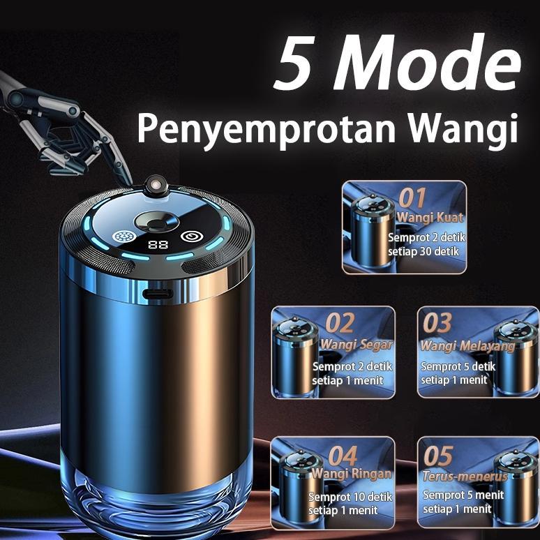 cuci gudang [ buy 1 get 1 ] diffuser aroma mobil - aroma gardenia alami , ekstrak tanaman 100%,wangi