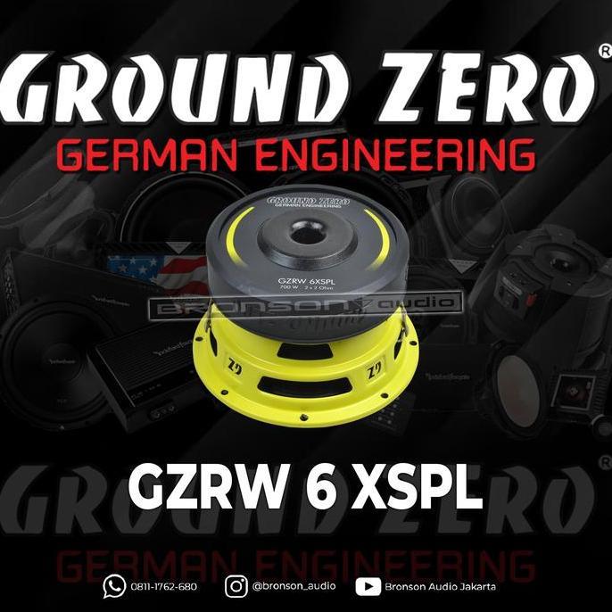 Subwoofer Ground Zero GZRW 6 XSPL