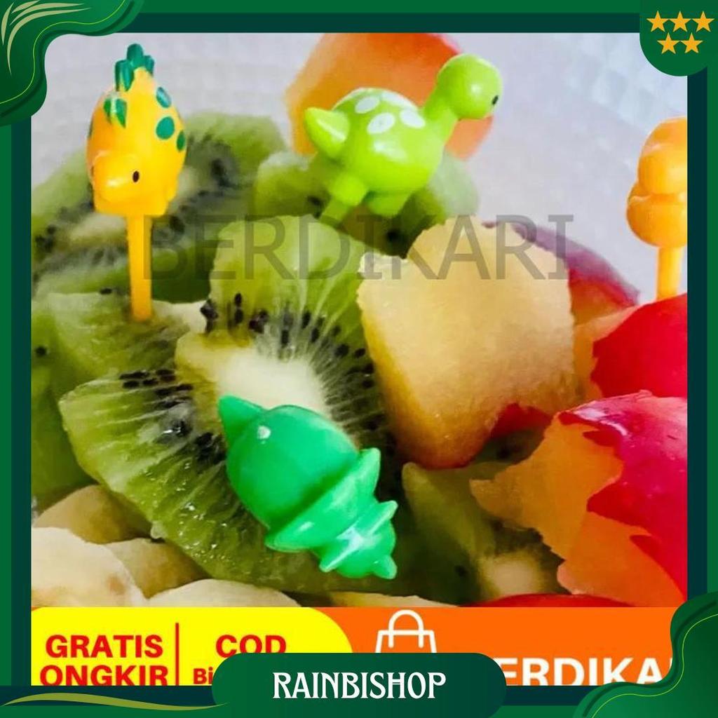 Tusukan Bento Karakter Lucu Tusukan Gemoy Jerapah Gajah Mata Tusukan Gemoy Garpu Bento Buah Kue Dess