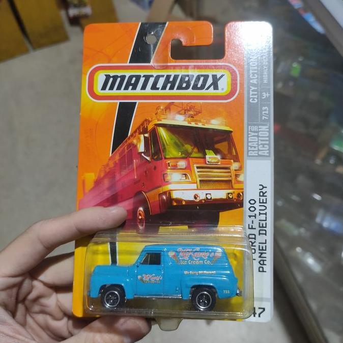 matchbox ford f100 panel delivery ice cream