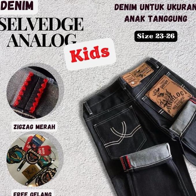 Paskarangjaya0 - DENIM SELVEDGE ANALOG / DENIM ANAK TANGGUNG / DENIM ORIGINAL ANALOG BAHAN RAW DENIM