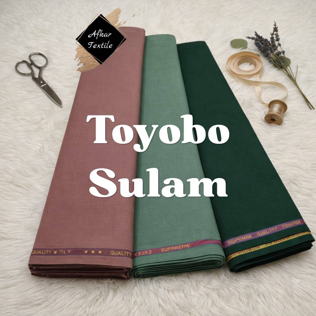 Kain Katun Toyobo Sulam JPN Worldwide Quality Original Import