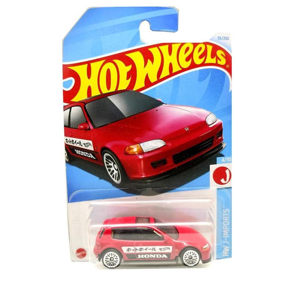 Hot Wheels / HotWheels Honda Civic EG Merah