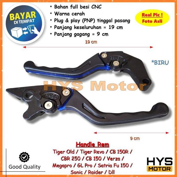 Handle Rem dan Kopling TIGER Lama Old - Variasi Aksesoris Hendel Motor TIGER REVO / CB150R NEW / CBR