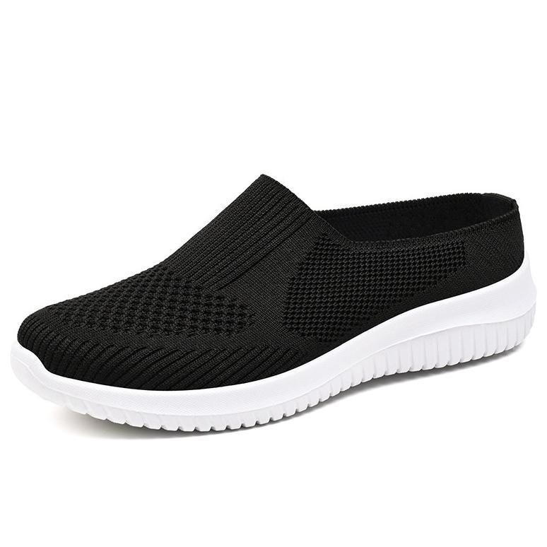 Original Flat Shoes Rajut Import Slop Sepatu Rajut Selop Import 113