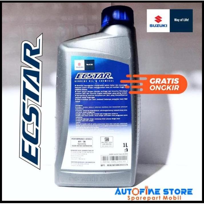 DISKON OLI SGO ECSTAR 0W/20 SN LITER ORIGINAL SUZUKI